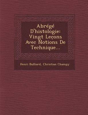 Abrege D'Histologie 1