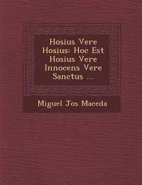 bokomslag Hosius Vere Hosius