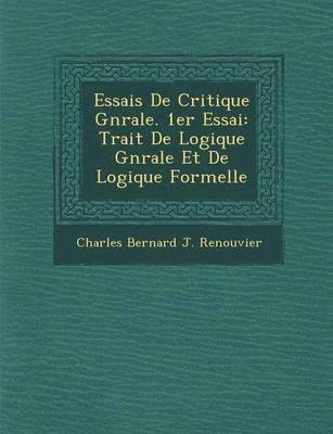 bokomslag Essais de Critique G N Rale. 1er Essai