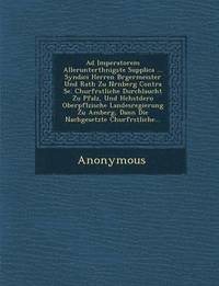 bokomslag Ad Imperatorem Allerunterth Nigste Supplica ... Syndici Herren B Rgermeister Und Rath Zu N Rnberg Contra Se. Churf Rstliche Durchlaucht Zu Pfalz, Und