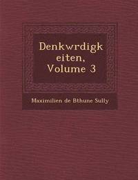 bokomslag Denkw Rdigkeiten, Volume 3