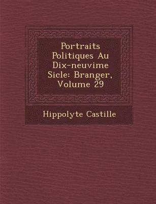 bokomslag Portraits Politiques Au Dix-Neuvi Me Si Cle