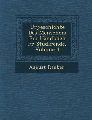 bokomslag Urgeschichte Des Menschen