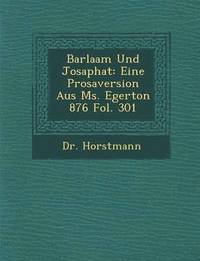 bokomslag Barlaam Und Josaphat