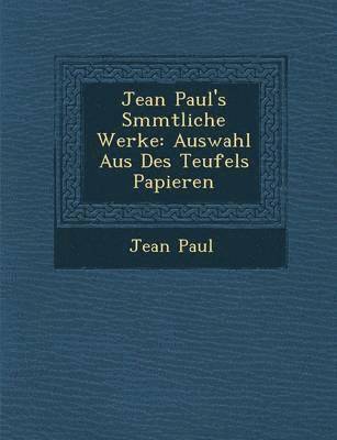 Jean Paul's S Mmtliche Werke 1