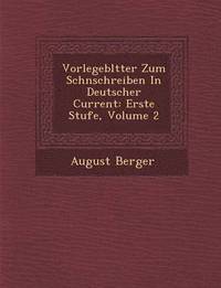 bokomslag Vorlegebl tter Zum Sch nschreiben In Deutscher Current