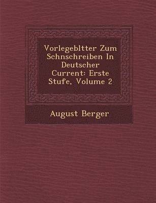 bokomslag Vorlegebl tter Zum Sch nschreiben In Deutscher Current