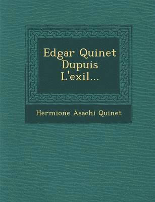 Edgar Quinet Dupuis L'exil... 1