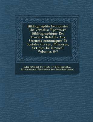 Bibliographia Economica Universalis 1