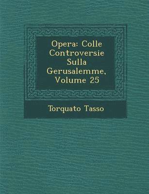 bokomslag Opera: Colle Controversie Sulla Gerusalemme, Volume 25