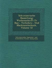 bokomslag Schweizerische Bauzeitung
