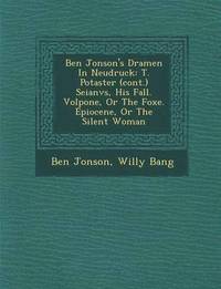 bokomslag Ben Jonson's Dramen in Neudruck