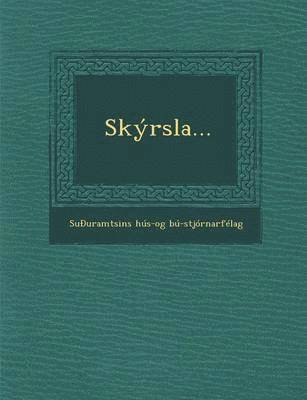 Skyrsla... 1