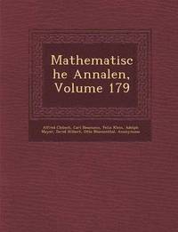 bokomslag Mathematische Annalen, Volume 179