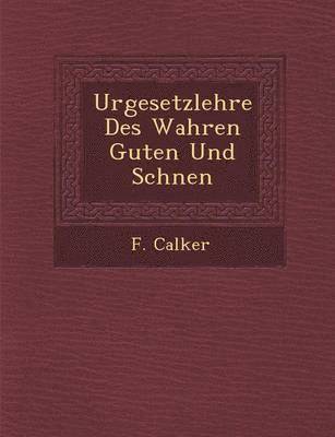 bokomslag Urgesetzlehre Des Wahren Guten Und Sch&#65533;nen