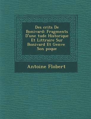 bokomslag Des Crits de Bonivard