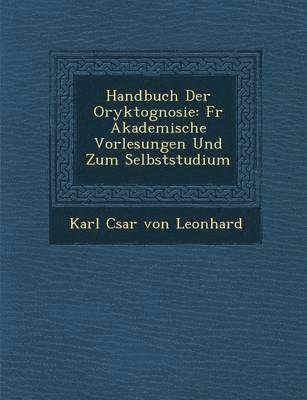 bokomslag Handbuch Der Oryktognosie