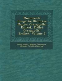 bokomslag Monumenta Hungariae Historica