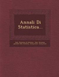 bokomslag Annali Di Statistica...