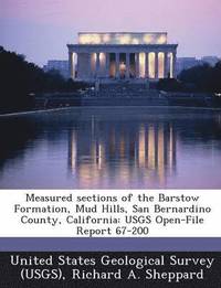 bokomslag Measured Sections of the Barstow Formation, Mud Hills, San Bernardino County, California