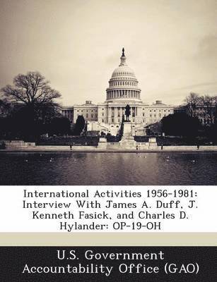 International Activities 1956-1981 1