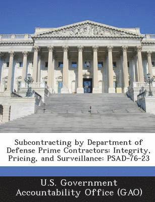bokomslag Subcontracting by Department of Defense Prime Contractors