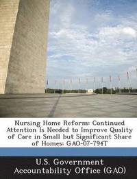 bokomslag Nursing Home Reform