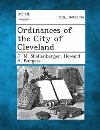 bokomslag Ordinances of the City of Cleveland