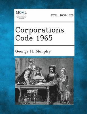bokomslag Corporations Code 1965