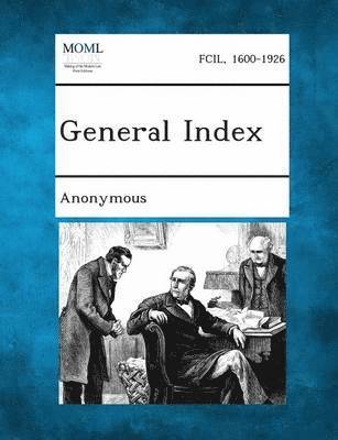 bokomslag General Index