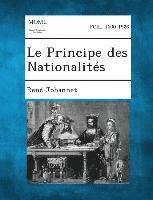 bokomslag Le Principe Des Nationalites