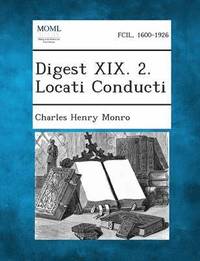 bokomslag Digest XIX. 2. Locati Conducti