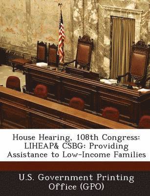 bokomslag House Hearing, 108th Congress