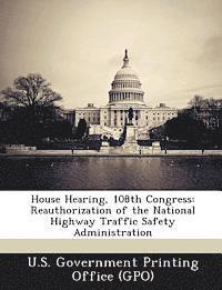 bokomslag House Hearing, 108th Congress