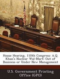 bokomslag House Hearing, 110th Congress