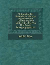 bokomslag Philosophie Der Unbelebten Materie