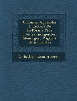 bokomslag Colonias Agricolas Y Escuela De Reforma Para J&#65533;venes Indigentes, Mendigos, Vagos Y Delincuentes