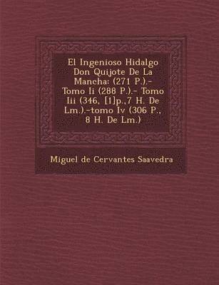 bokomslag El Ingenioso Hidalgo Don Quijote de La Mancha