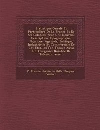 bokomslag Statistique G N Rale Et Particuliere de La France Et de Ses Colonies