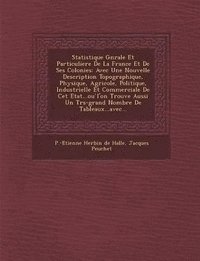 bokomslag Statistique G N Rale Et Particuliere de La France Et de Ses Colonies