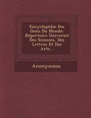 bokomslag Encyclopedie Des Gens Du Monde
