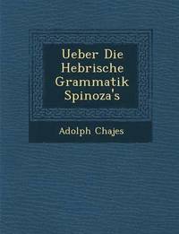 bokomslag Ueber Die Hebr Ische Grammatik Spinoza's