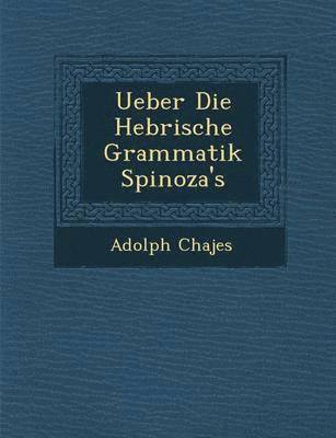 Ueber Die Hebr Ische Grammatik Spinoza's 1