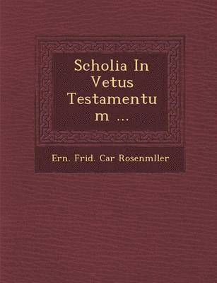 bokomslag Scholia in Vetus Testamentum ...