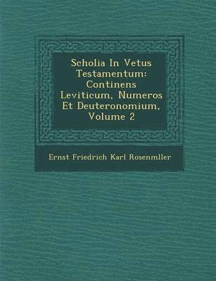 bokomslag Scholia in Vetus Testamentum
