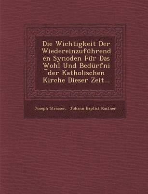 Wichtigkeit Der Wiedereinzufuhrenden Synoden Fur Das Wohl Und Bedurfni Der Katholischen Kirche Dieser Zeit...