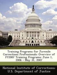 bokomslag Training Programs for Juvenile Corrections Professionals