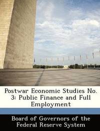 bokomslag Postwar Economic Studies No. 3