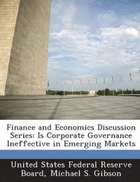 bokomslag Finance and Economics Discussion Series