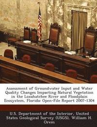 bokomslag Assessment of Groundwater Input and Water Quality Changes Impacting Natural Vegetation in the Loxahatchee River and Floodplain Ecosystem, Florida